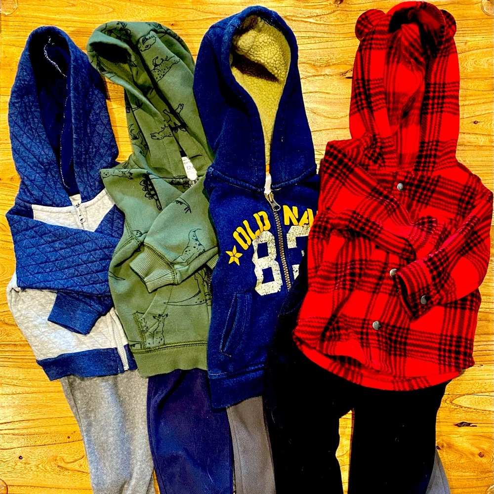 4 Outfit Baby Boy Clothing Set - Size 6-12 Months